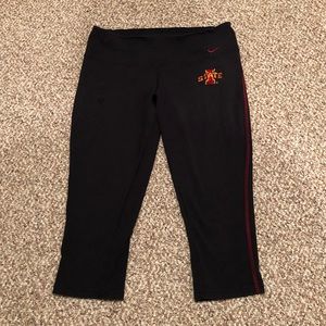Nike Iowa State Yoga Capri Pants